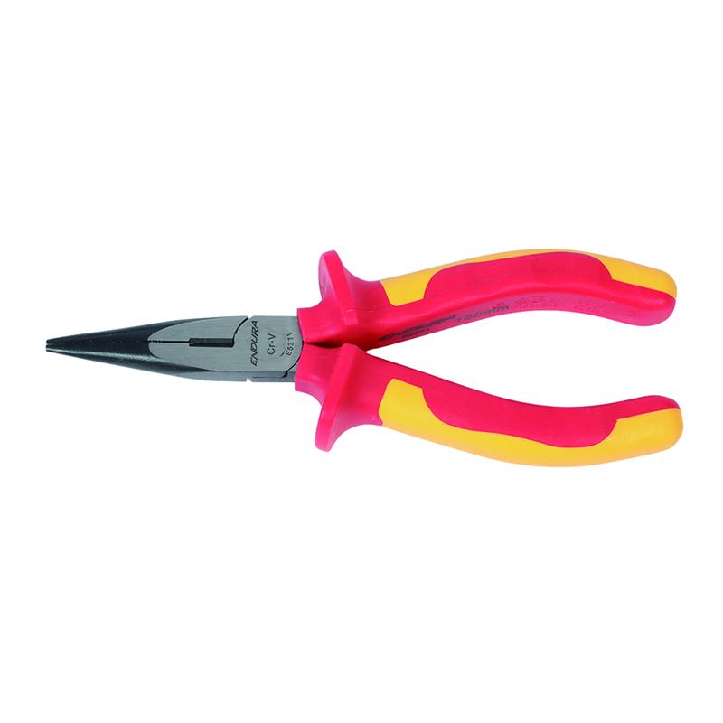 ENDURA VDE Bi-Color Insulated Long Nose Pliers