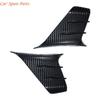 Y4UA Motorcycle Aerodynamic Side Winglets ABS Universal Fit Spoiler Deflector Wing