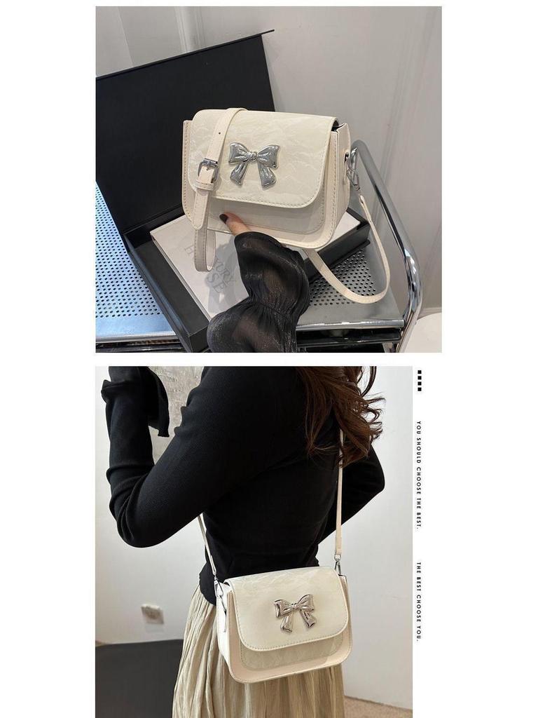 2025 Trendy Women's Versatile Crossbody Bow Bag – Chic, Compact, and Stylish