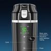 500ml ohřívací hrnek do auta 12/24V přenosný elektrický termohrnek na kávu, horkou vodu, elektrické spotřebiče do auta