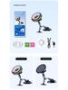 Magnetic Wireless Car Charger & Phone Holder with Strong Adhesion and Heat Dissipation