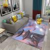 3D Dragon Carpet for Balcony Living Room Children Bedroom Bathroom Kitchen Door Entrance Non-slip Rugs Floor Mat for Home Decor