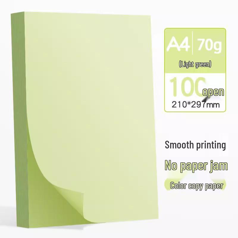 10-Color A4 Origami & Printing Paper, 70g, for Craft & Office Use