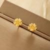 Vintage Earrings Flowers Ear Studs For Girl Simple Jewelry Fashion Classic Earrings Jewelry Party Gifts