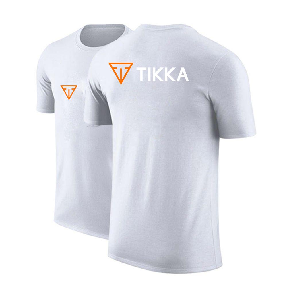 Tikka By Sako Finlandia Logo Armi da Fuoco 2022 Unisex Nuove Magliette Casual Estive Sportive a Maniche Corte Harajuku Top Comodi