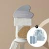 Curved Makeup Spatula (OY-only Finger Sponge 2P + Pouch Set)