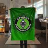 1pc Borussia Print Flannel Blanket, High quality Comfortable for All Seasons, Home Decor, Warmth and Comfort, Perfect for Christmas Gifts17