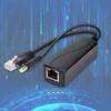 30W Gigabit POE Splitter DC5.5x2.1mm Netzteil für effiziente Stromverteilung in Büro-Netzwerkgeräten