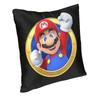 Mario Soundate Double-sided Printed Cushion, Living Room Cartoon Printed Cushion Cover