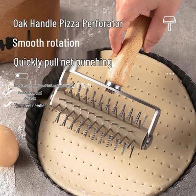 Pizzateig-Lochroller