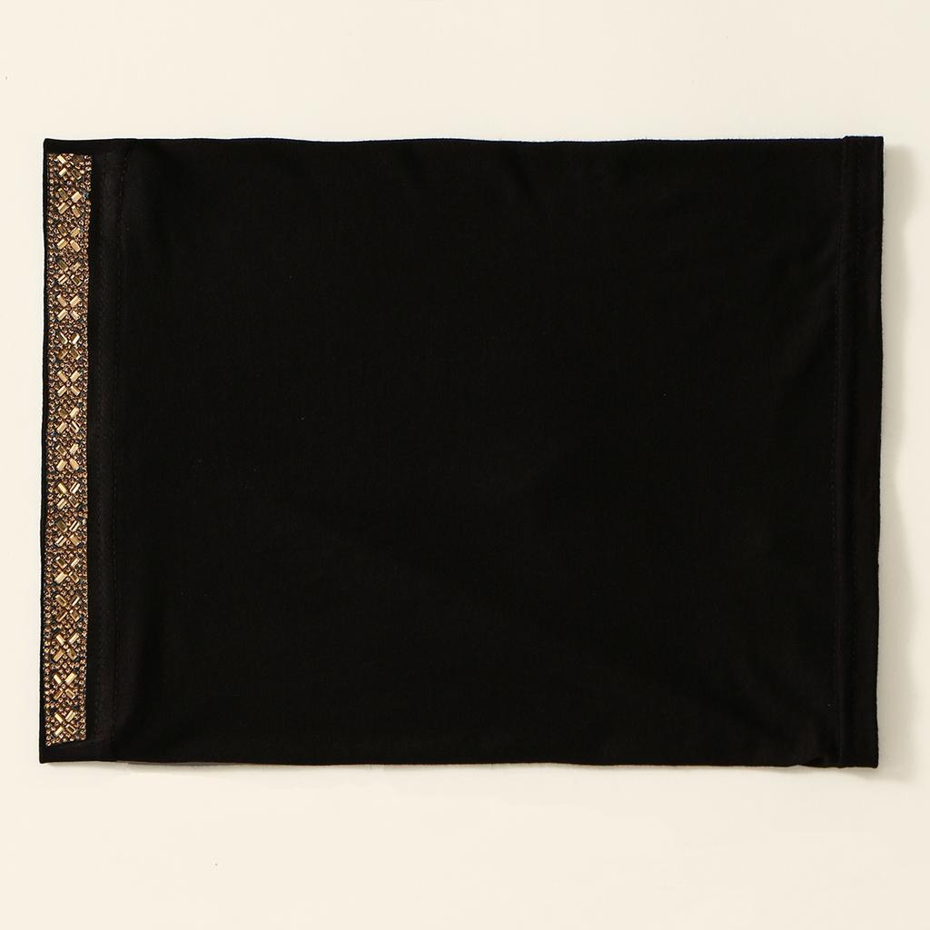 Jarse Alt Eşarp Türban Elmaslar İç HİCAP Şapka Bone Kadın Müslüman Alt Şapka Ninja Şapka Eşarp Tüp Turbante Mujer Başlık