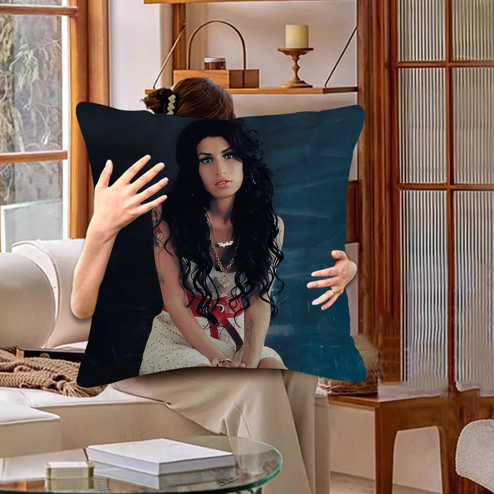 Beauty Woman Amy Cushion Cover Car Throw Pillow Case For Sofa Car Christmas Gift 40x40cm 45x45cm