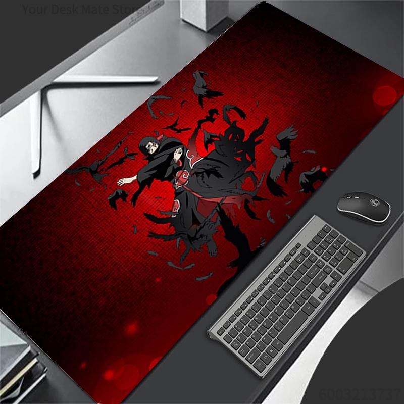 Mouse Pads Rug Anime Naruto Mouse Pad Anime Cute Gabinete Gamer Computer Desk Mat Keyboard Gaming Accessories Mousepad