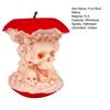 Halloween Fruit Core Skull Statue Creepy 3D Printed Skull Fruit Figurine for Indoor Home Living Room Office Desk Decor