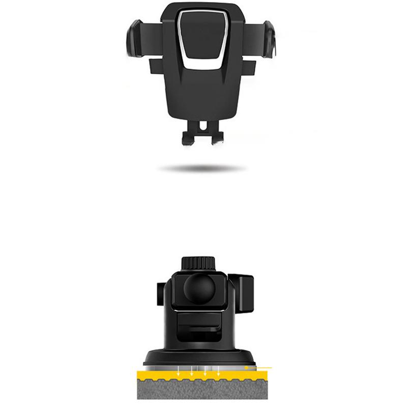 Multifunctional Car Phone Holder Universal Vehicle Dashboard Windshield Air Vent Mount Sucker Phone Gps Holder Telephone Support