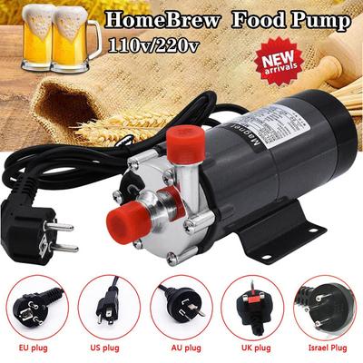 Beer Home Brewing Pump Stainless Steel Magnetic Pump Homebrew Food Grade High Temperature Resisting Electric Drive Pump