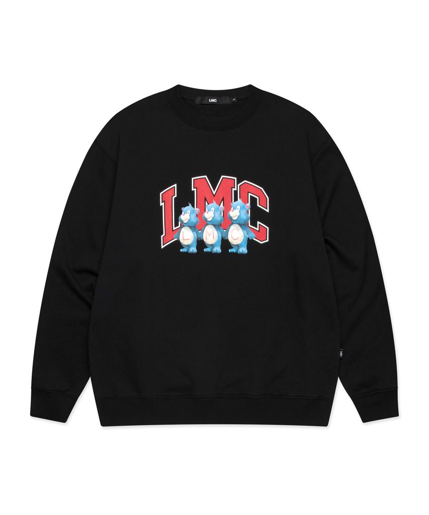 LMC Three Bears Arch Logo Sweatshirt Black