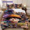 Anime One Piece Puzzle Soft Comfortable Duvet Cover, Children's Bedding Set Gift, Various Sizes Available LXR168
