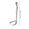 Curved Utensil Useful Comfort Eating Aids Auxiliary Cutlery Angled Spoon and Fork for Weak Grip