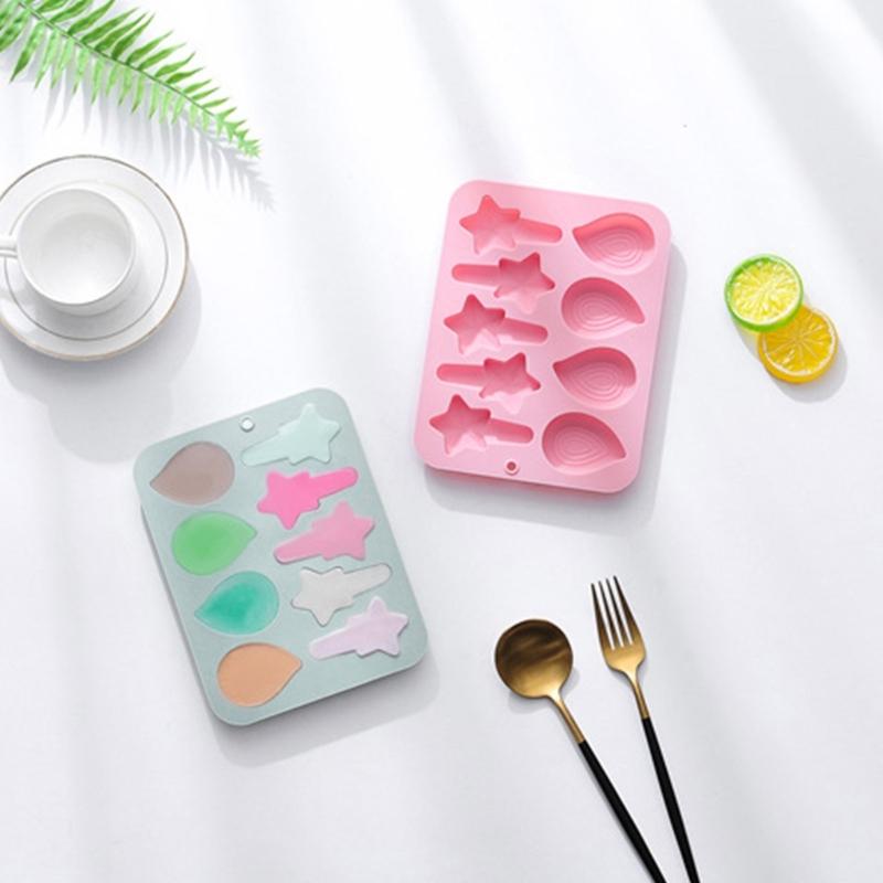 Stampo in Silicone per Pastelli da Pittura Tazza Disegno Bambino Stampo per Cupcake Cioccolato Fondant Strumenti Decorazione Torta Stampini per Pasta di Caramelle