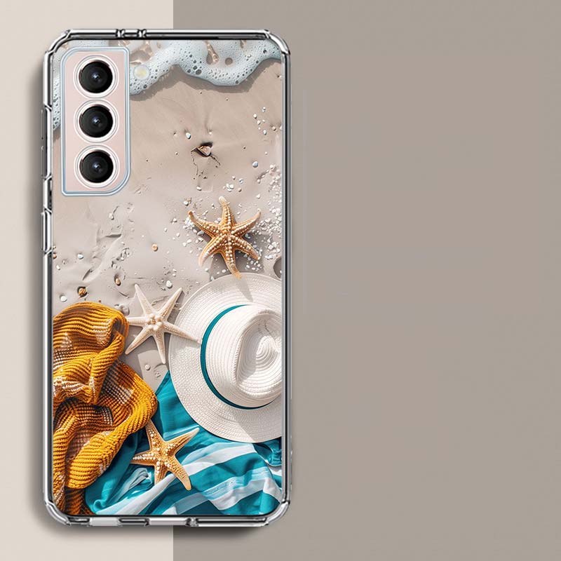 Summer Vibe Sea, Beach, Sand Phone Case For Samsung A16 A26 A36 A56 A17 A15 A25 A35 A55 A14 A24 A34 A54 A04S A05S Galaxy Note 20