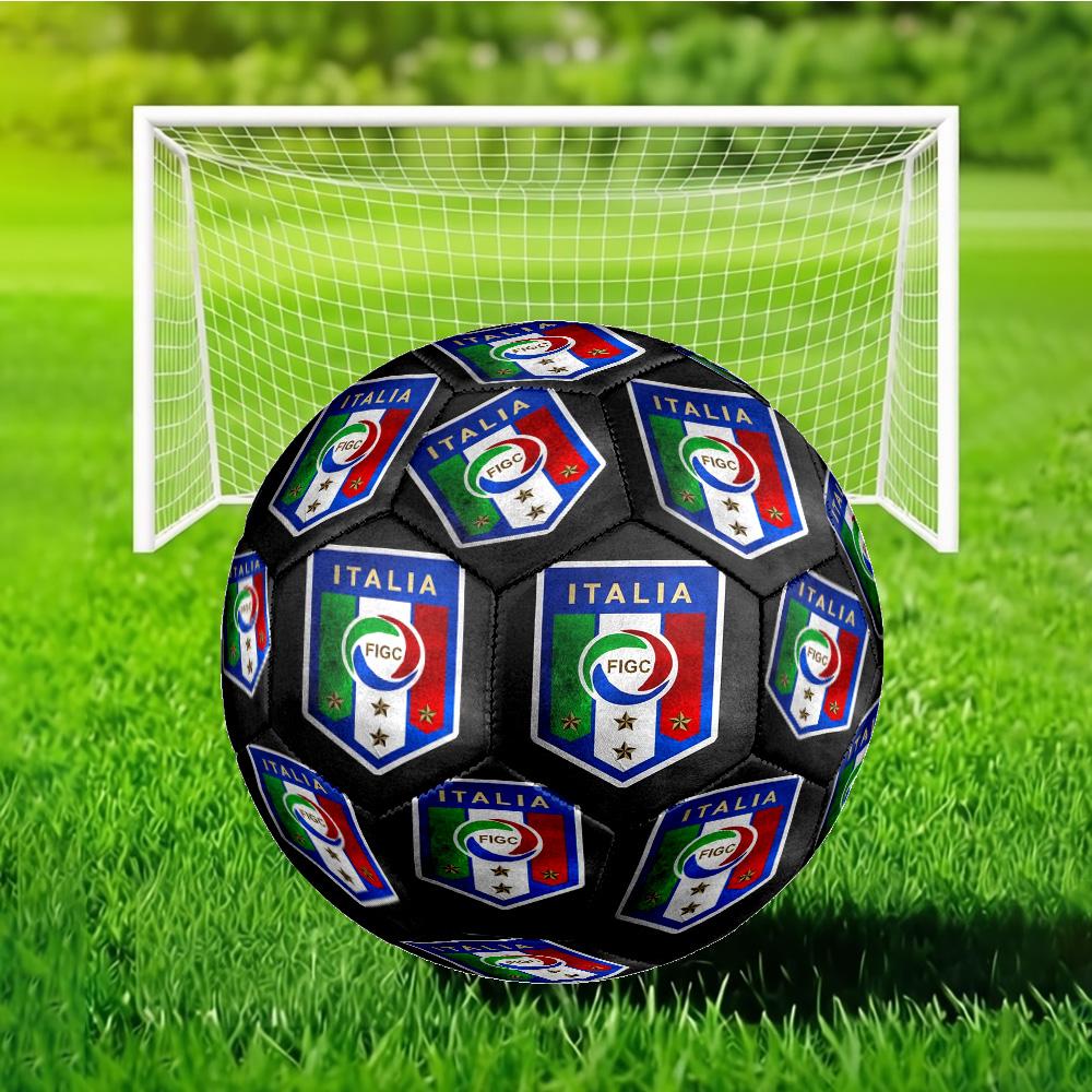 Flame Logo Design Printed Size 5 Soccer Balls, Anti-Slip, Protective Football, Outdoor Sport, a Unique Gift Suitable for him/her, Birthday