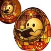 Halloween Ghostly Reading Book Statue With Warm LED Glows Resins Craft USB Desktop Light For Living Room Bedroom Decors