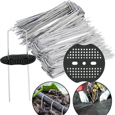 Landscape Staples Outdoor Ground Cover Pin Weed Barrier Fabric Cloth Fixing Nails for Gardening Greenhouse Planting Anchor Multiple Combination Choose
