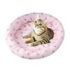 Round Pet Cat Mat Summer Pet Cooling Pad Round Washable Pet Cooling Mat Dog Self Cooling Blanket Breathable Cold Silk Cat Bed