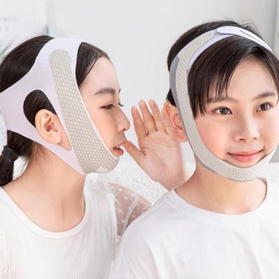 Bandeau Réutilisable pour Affiner le Visage V Line Façonneur de Visage Enfants Menton Joue Lifting Ceinture Sangle de Massage Facial Soin de la Peau du Visage Beauté