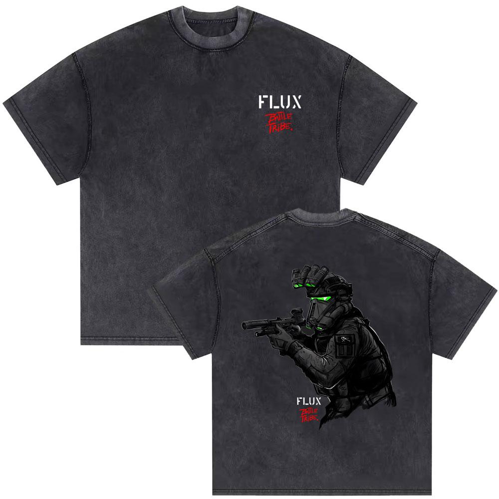 Washed Vintage Forward Observations Group Tshirt Skeleton Graphic Tees Mens Cotton Oversized Tshirt Male Gothic Punk T Shirts