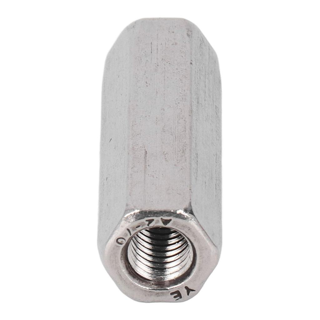 10 Stück Sechskant-Verbindungsmutter Set Verbinder 304 Edelstahl Industrielle Befestigung M8x1.25 13 L45mm