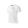Lifestyle Series Logo Letter Print Round Neck Short Sleeve T-Shirt Men Tops White 952327126-7