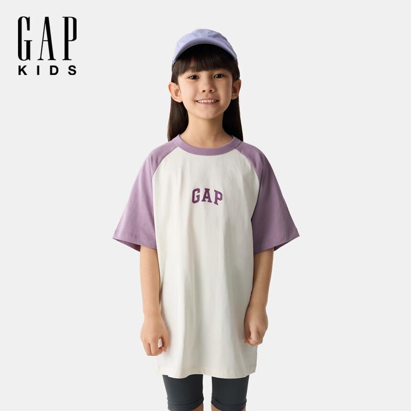 GAP Girls  Logo Print Raglan Sleeve T-Shirt 140/68