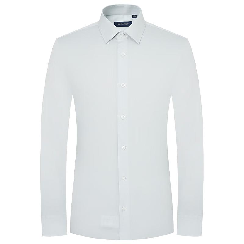 Baoxiniao Men's Ice Cool Business Formal Long Sleeve Shirt