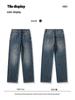 Men's American Retro Loose Straight-Leg Jeans - 2025 Autumn Wide-Leg Casual Trend