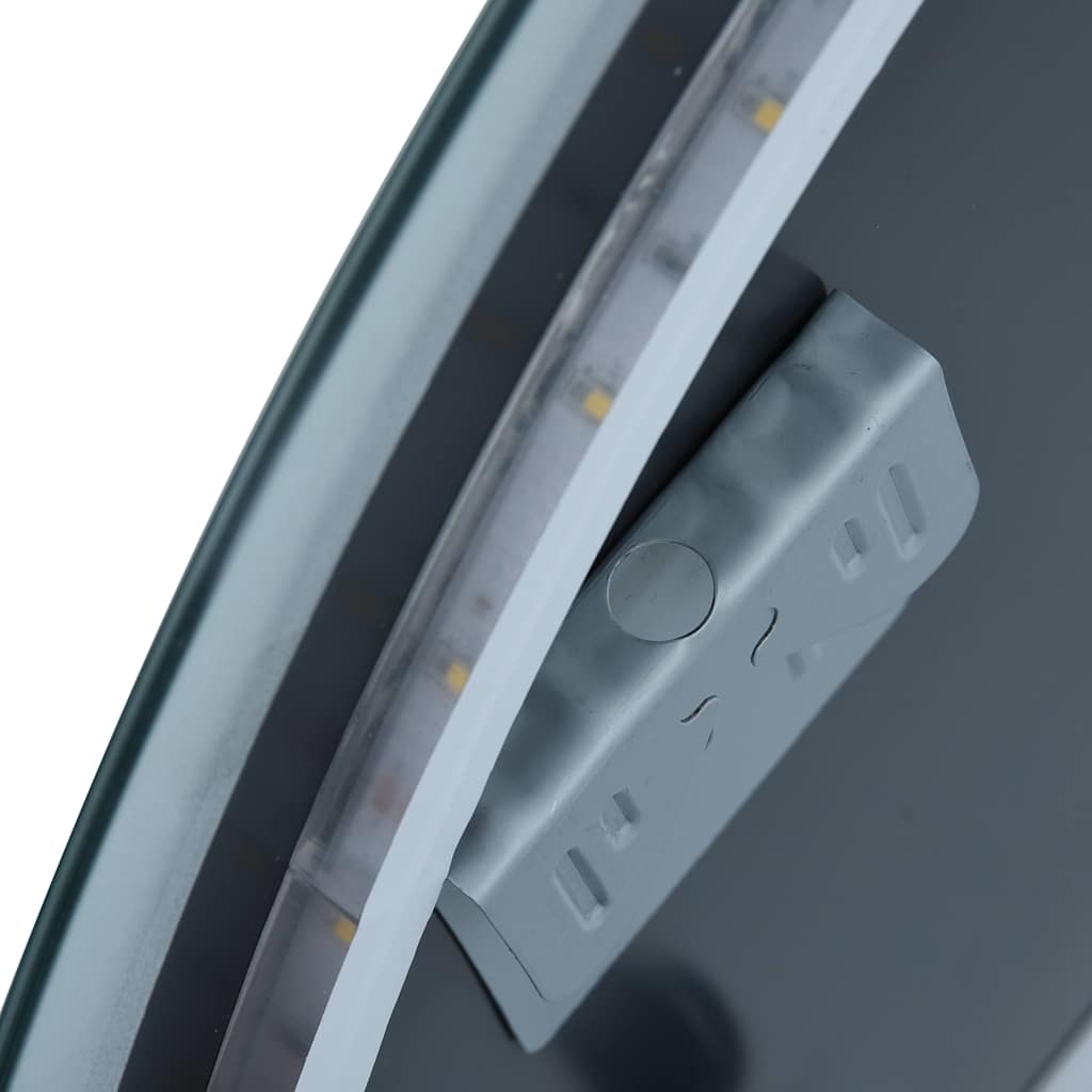 Bathroom Mirror With LED, 70 Cm