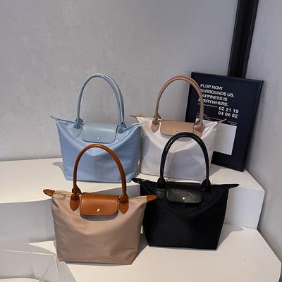 Dámská Trendy Ležérní Velkokapacitní Taška přes Rameno Tote Lehká Všestranná Crossbody Taška