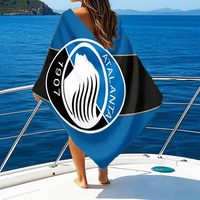 Atlanta Football Club Microfiber Beach Towel, Lightweight And Quick-Dry, for Summer Travel, Beach Essential, Swimming Pool Outdoor