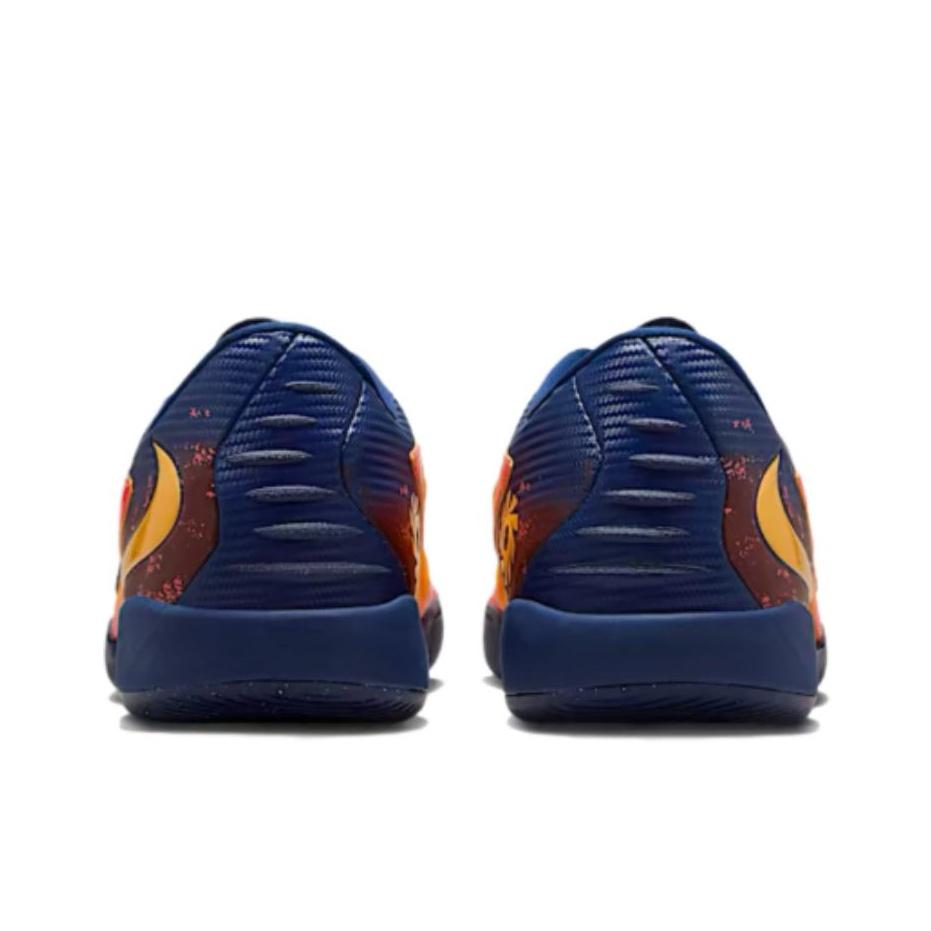 Nike Phantom 6 Academy Classic Versatile Soccer Shoes Unisex Sneaker Orange Blue IB3093-800