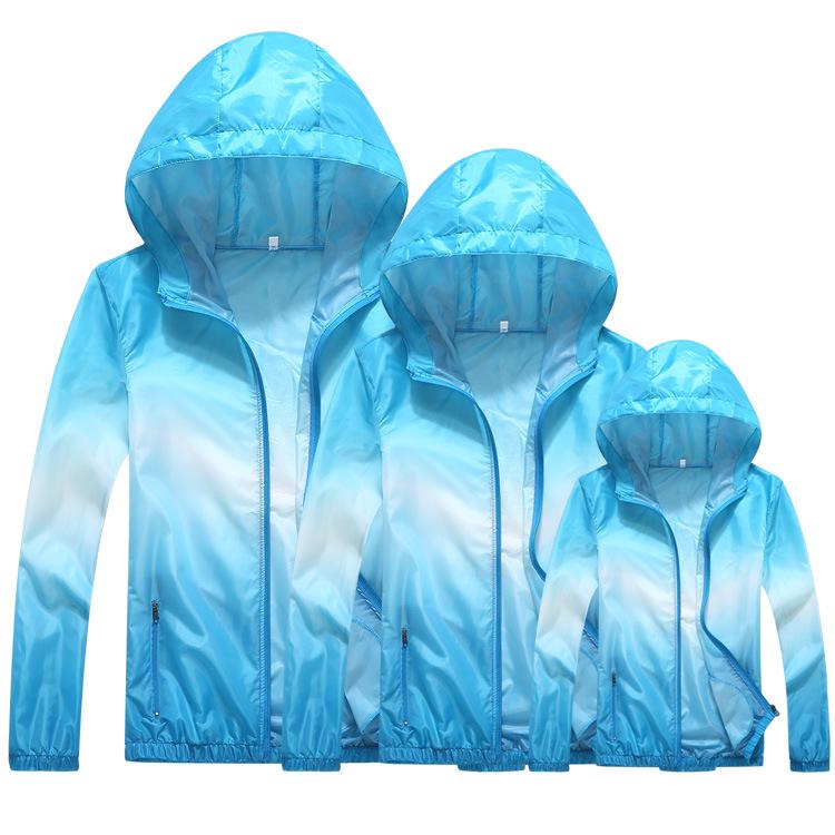 Anpassbare Leichte Atmungsaktive Windjacke für Eltern und Kinder: Unisex Outdoor-Sportjacke mit personalisiertem Logo