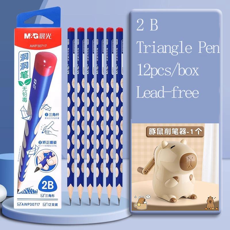 M&g Crayon Rotatif Crayon Roller Taille-crayon Bureau École Bureau Crayon Marqueur Papeterie