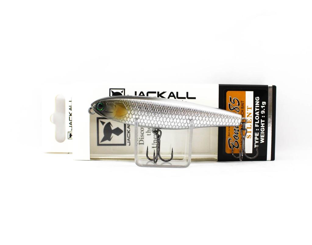 Jackall Bonnie 85 Silent Floating Lure HL Silver Nightmare (9381)