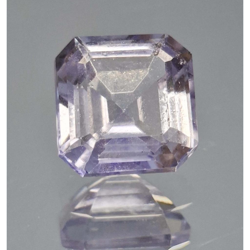 Beautiful Natural Light Blue Tanzanite 13-15 Ct Asscher Cut Certified Gemstone