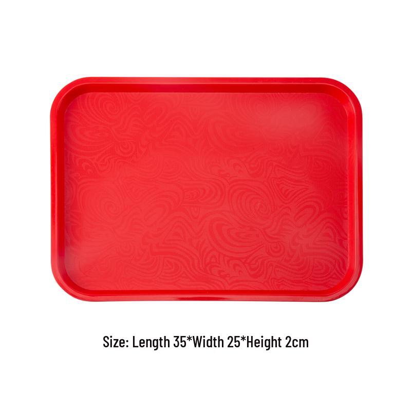 Festive Red Housewarming Candy & Snack Tray for Living Room