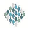 20pcs Wall Art Coastal Beach Fish Pendant Wooden Ocean Animal Signs  Summer Outdoor