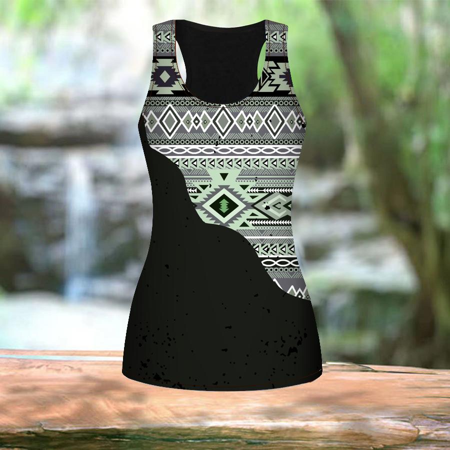 3D Green Rhombus Print Women Workout Yoga Gym Printed Summer Sport Shirts Plus Size Vests