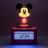Paladone Disney Mickey Mouse Sleep Training Alarm Clock Officially Licensed Gift Kids Projection Bedroom Night Light -