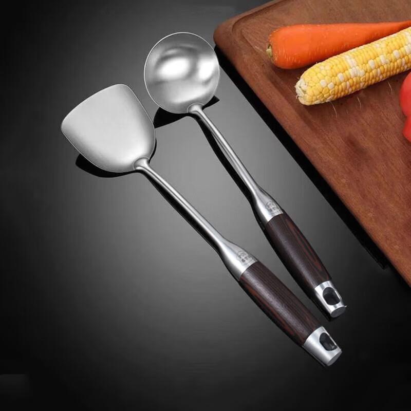 

Lufenglai 304 Stainless Steel Spatula and Ladle Set