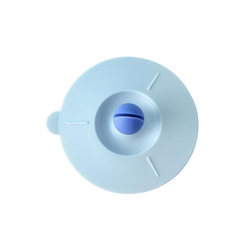 Opakovaně použitelný silikonový kryt šálku Roztomilé těsnění Kryt přísavky Prachotěsný nepropustný čaj